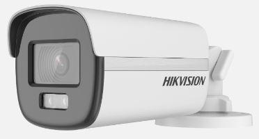 CAMARA HIKVISION BULLET COLOR VU, METALICA, 2 MEGAS, 20 MTS LUZ BLANCA